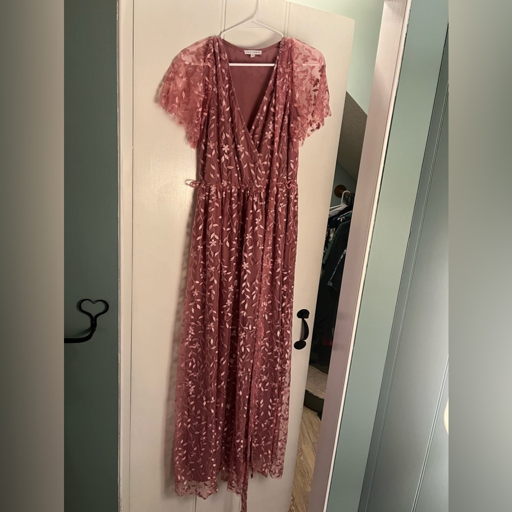 Marseille Embossed Maxi Dress